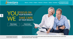 Desktop Screenshot of investproindia.com